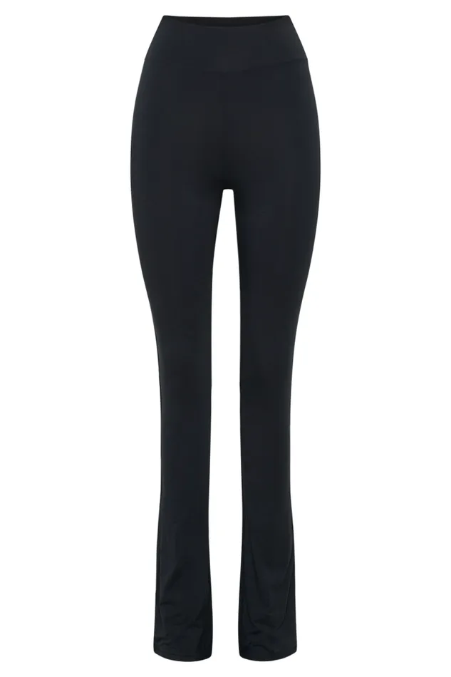 Women Meshki Bottoms Sabrina Modal Straight Leg Pant 8211 Black
