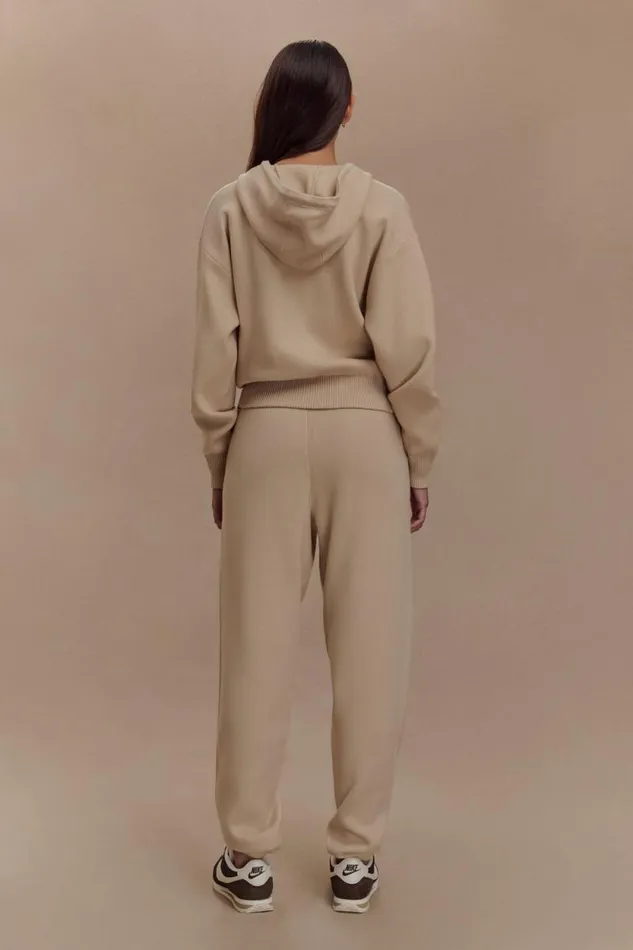 Women Meshki Bottoms Sami Knit Jogger 8211 Camel