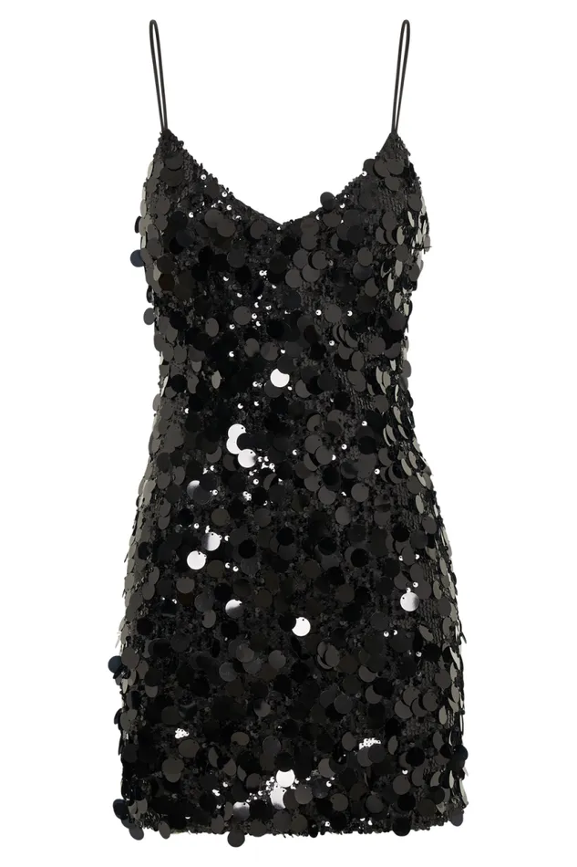 Women Meshki Dresses Romilly Sequin Mini Dress 8211 Black
