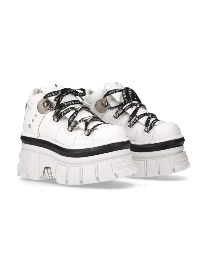 Women Metallic M106nlaceC2 New Rock Platform