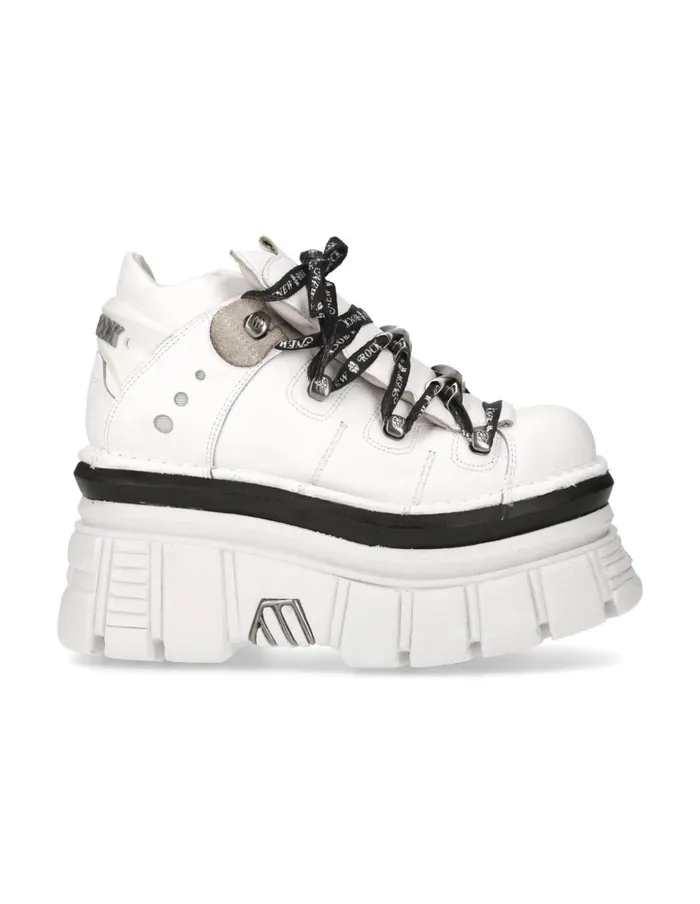 Women Metallic M106nlaceC2 New Rock Platform Women Metallic M106nlaceC2 New Rock Platform