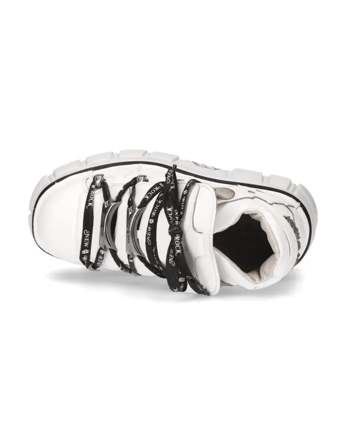 Women Metallic M106nlaceC2 New Rock Platform Women Metallic M106nlaceC2 New Rock Platform