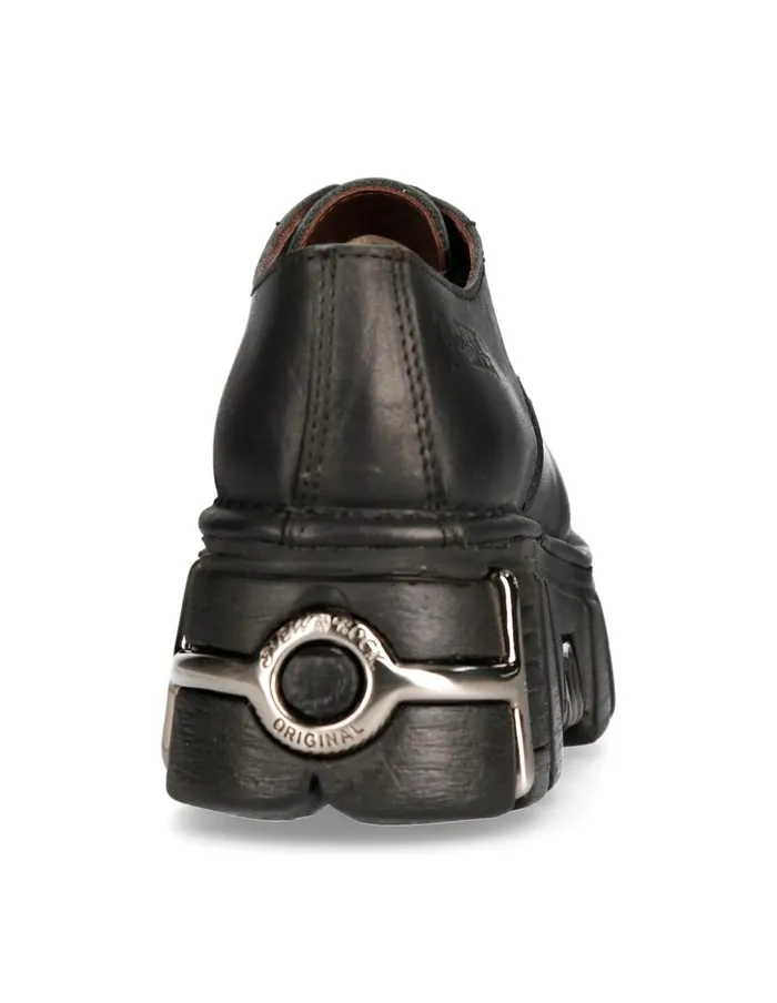 Women Metallic MNewmili03C4 New Rock Military