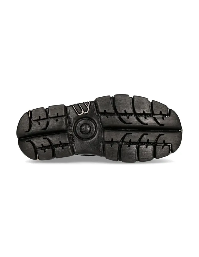 Women Metallic MNewmili03C4 New Rock Military