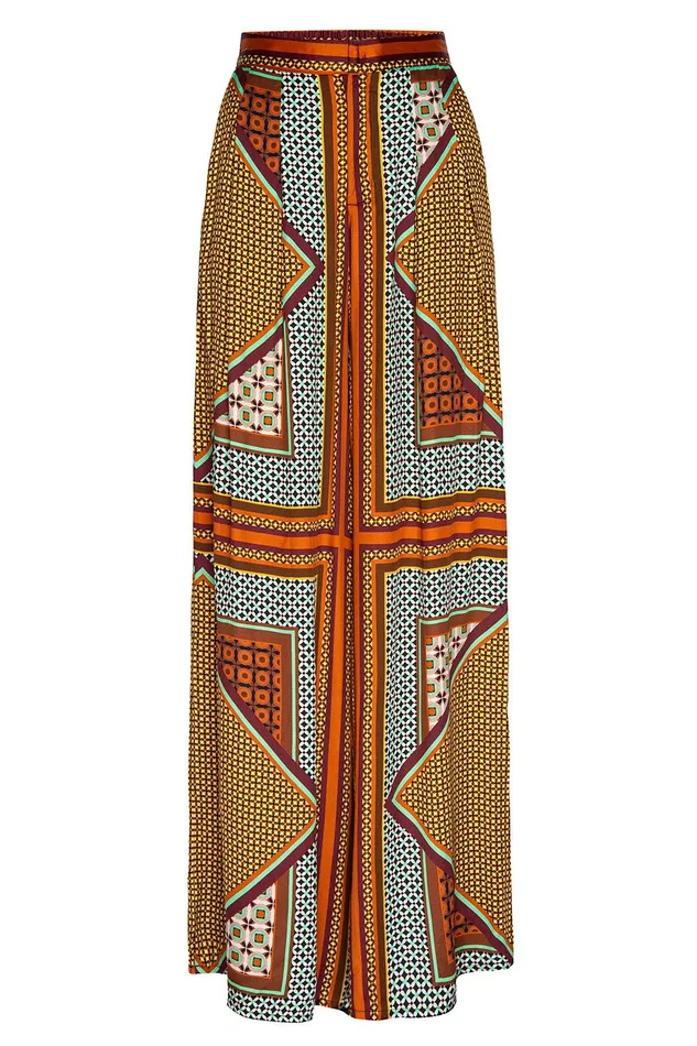 Women MISA Los Angeles Pants LEMOR PANT Positano Scarf