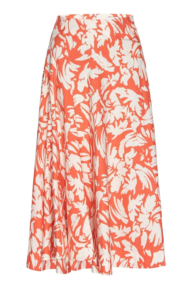 Women MISA Los Angeles Skirts and Shorts EMMA SKIRT Patmos Tangerine