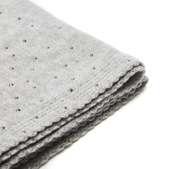 Women Moda In Pelle Gloves Praticiogiftset Grey Textile
