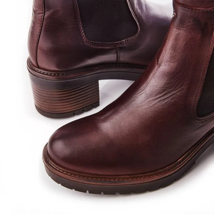 Women Moda In Pelle Knee High Boots Linettie Dark Brown Leather Women Moda In Pelle Knee High Boots Linettie Dark Brown Leather