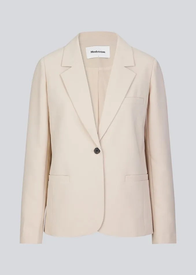 Women Modstrm Blazer GaleMD Straight Blazer Powder Sand