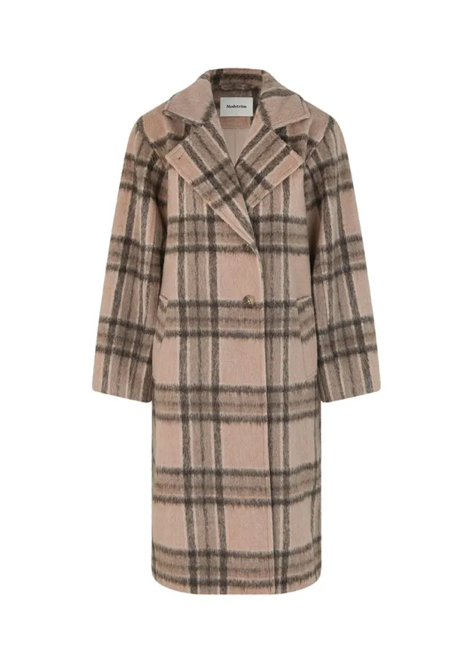 Women Modstrm Coats and Jackets SallieMD Check Coat Atmosphere Check