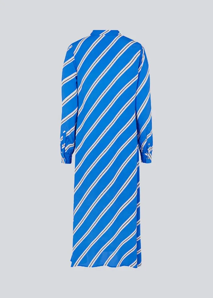 Women Modstrm Dresses CenniMD Print Dress Azure Stripe