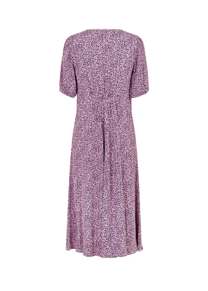 Women Modstrm Dresses Idalina Print Dress Rose Leo Dot Women Modstrm Dresses Idalina Print Dress Rose Leo Dot