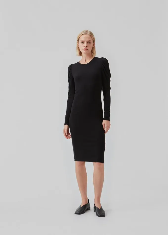 Women Modstrm Dresses KrownMD Puff Dress Black