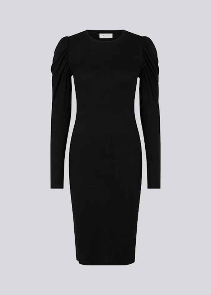 Women Modstrm Dresses KrownMD Puff Dress Black Women Modstrm Dresses KrownMD Puff Dress Black