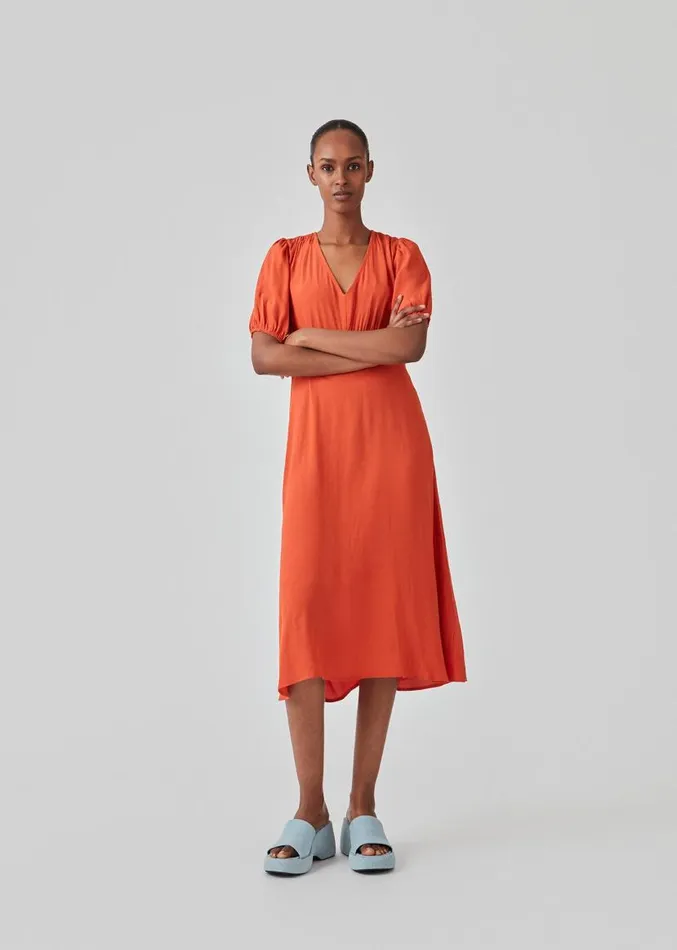 Women Modstrm Dresses RavenMD Long Dress Burnt Rose