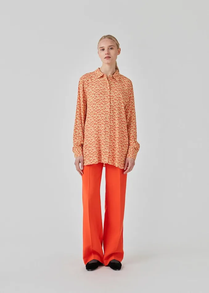 Women Modstrm Shirts FammiMD Print Shirt Cherry Bloom Women Modstrm Shirts FammiMD Print Shirt Cherry Bloom