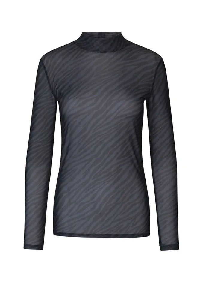 Women Modstrm Tops AylaMD Print Top Rainy Zebra Women Modstrm Tops AylaMD Print Top Rainy Zebra