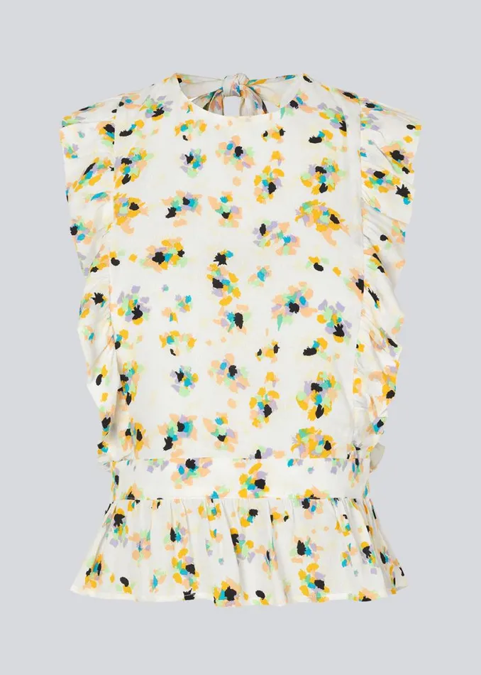 Women Modstrm Tops DafneMD Print Top Flower Sparkles Women Modstrm Tops DafneMD Print Top Flower Sparkles