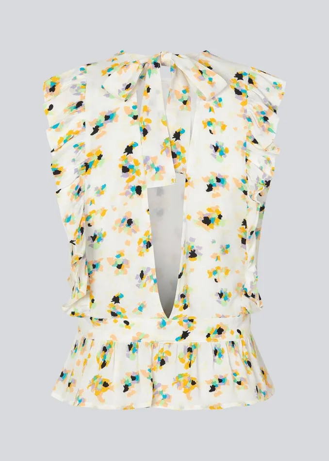 Women Modstrm Tops DafneMD Print Top Flower Sparkles Women Modstrm Tops DafneMD Print Top Flower Sparkles
