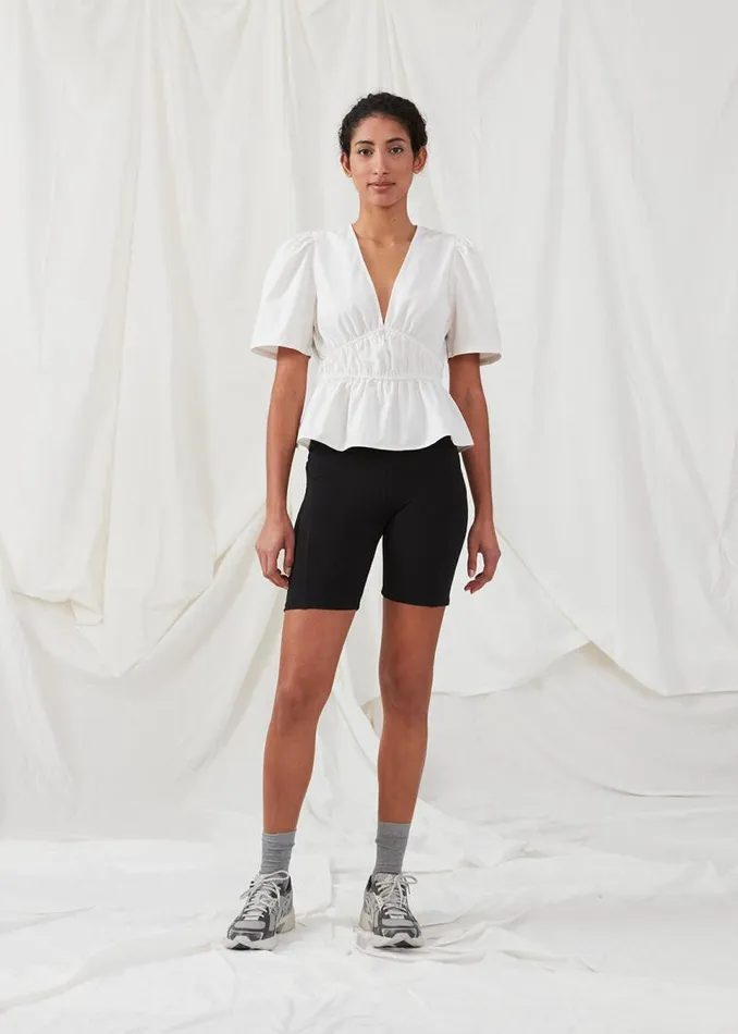 Women Modstrm Tops DeenMD Top Soft White