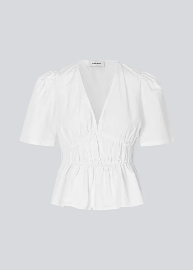 Women Modstrm Tops DeenMD Top Soft White