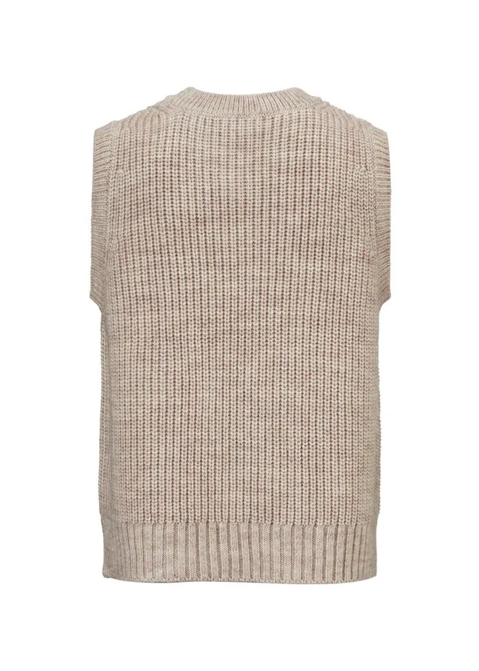 Women Modstrm Vests Timme Vest Beige Melange
