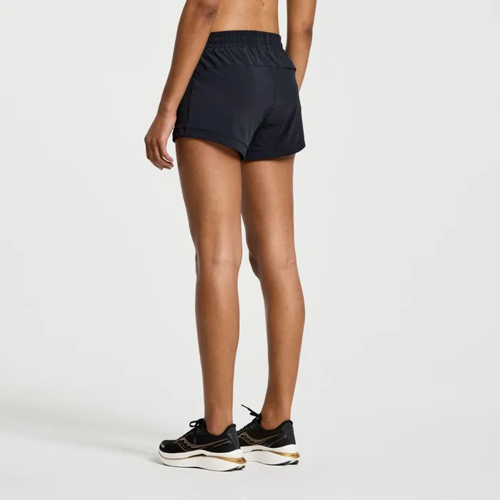 Women Outpace 3034 Short Black Saucony Bottoms