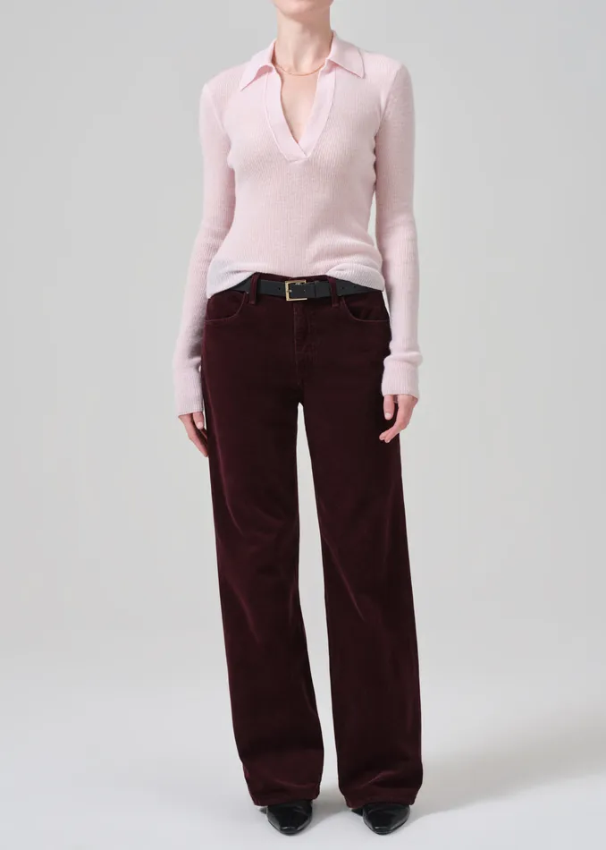 Women Pants Citizens Of Humanity Annina High Rise Wide Leg 33034 Corduroy In Bordeaux Women Pants Citizens Of Humanity Annina High Rise Wide Leg 33034 Corduroy In Bordeaux