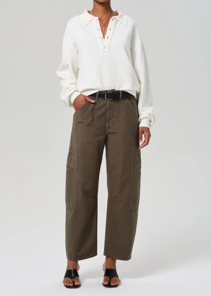 Women Pants Citizens Of Humanity Marcelle Low Slung Easy Cargo In Dogwood