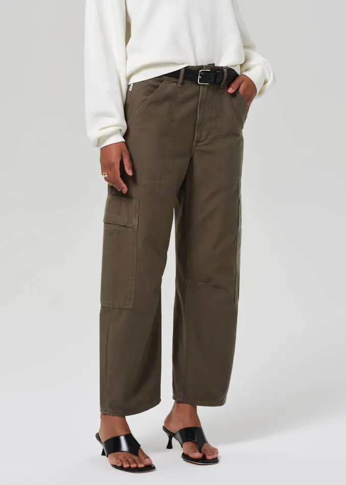 Women Pants Citizens Of Humanity Marcelle Low Slung Easy Cargo In Dogwood