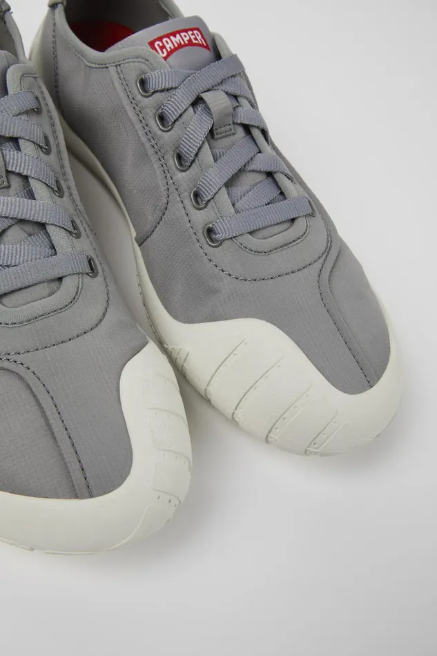 Women Path Gray Textile Sneakers Camper Sneakers