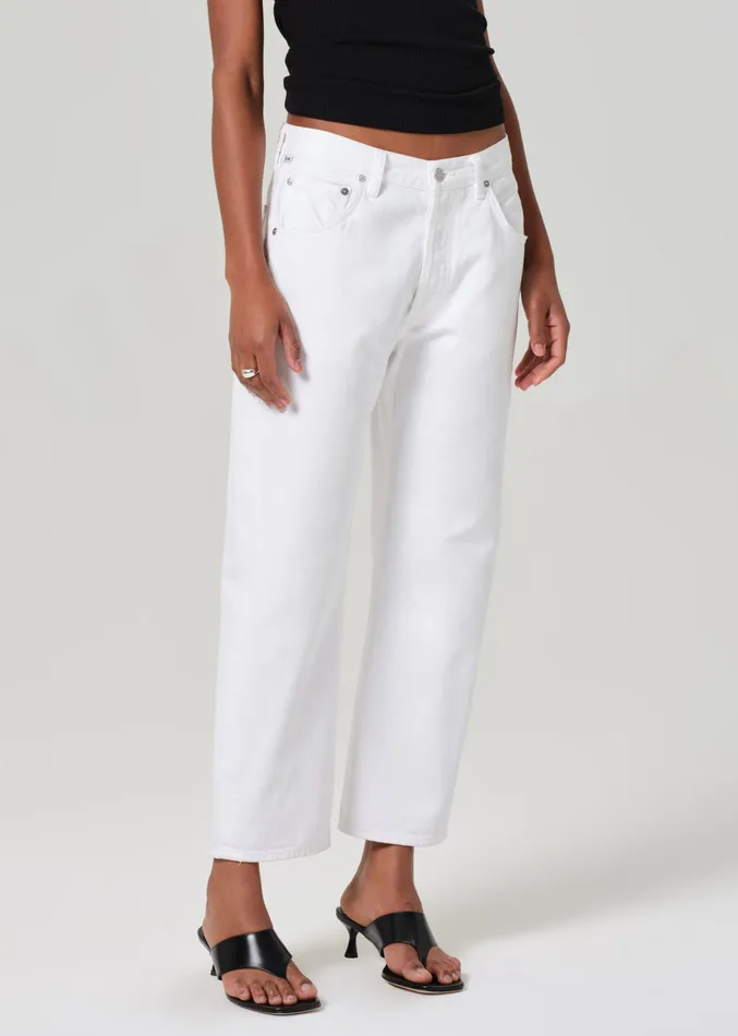 Women Petite Citizens Of Humanity Winslow Cropped Boyfriend In Canyon