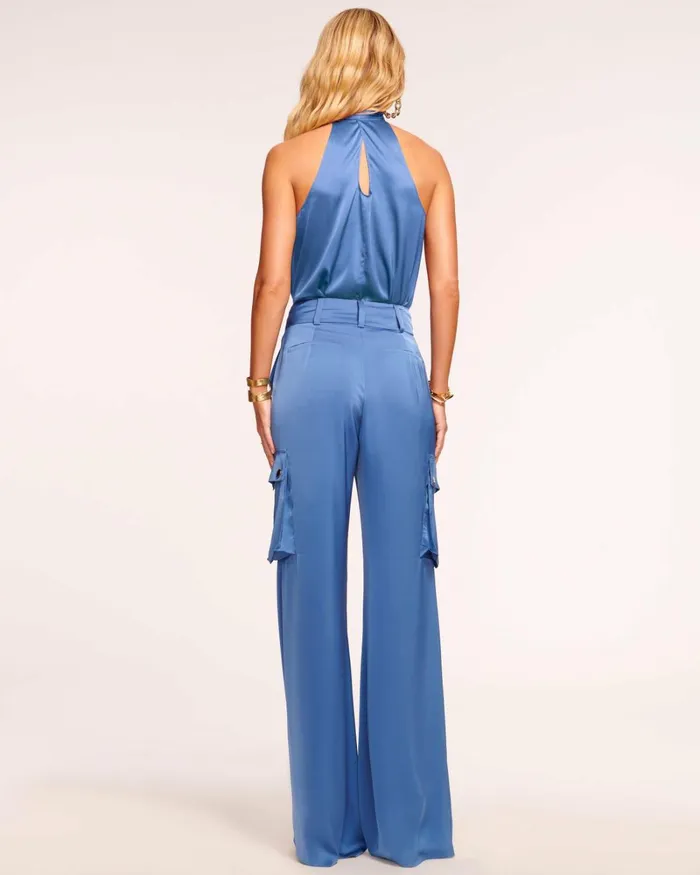 Women Rumer Wide Leg Cargo Pant Black Ramy Brook Pants Women Rumer Wide Leg Cargo Pant Black Ramy Brook Pants