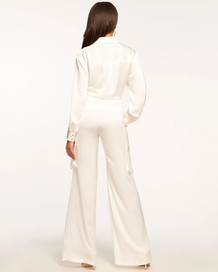 Women Rumer Wide Leg Cargo Pant Black Ramy Brook Pants Women Rumer Wide Leg Cargo Pant Black Ramy Brook Pants