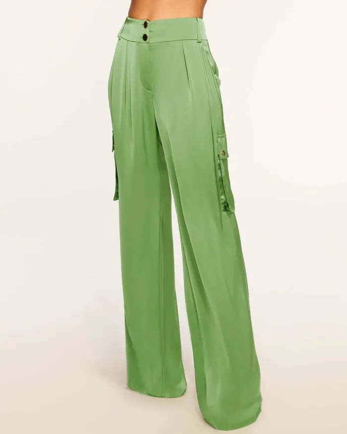Women Rumer Wide Leg Cargo Pant Black Ramy Brook Pants Women Rumer Wide Leg Cargo Pant Black Ramy Brook Pants