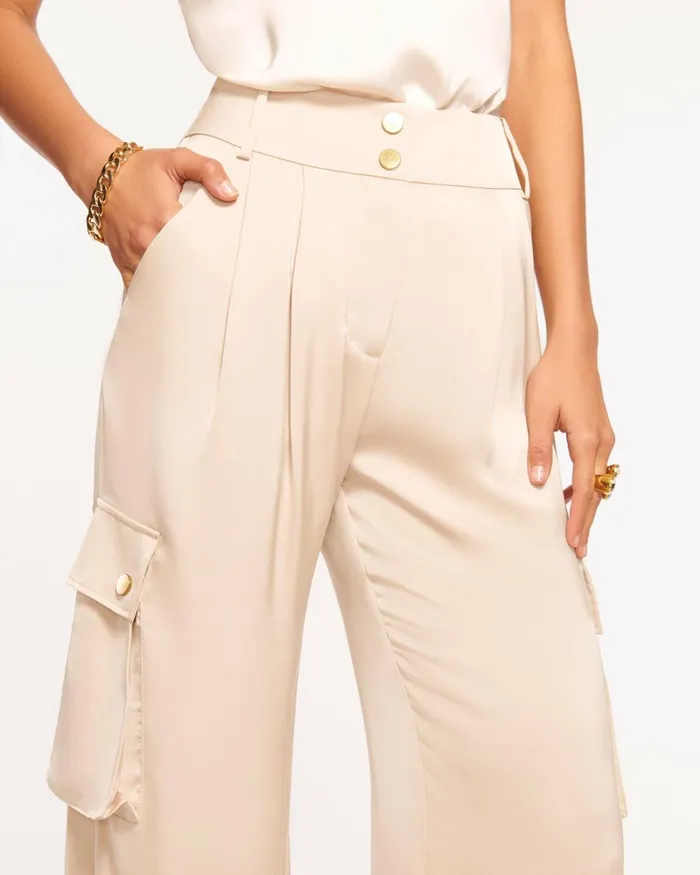 Women Rumer Wide Leg Cargo Pant Black Ramy Brook Pants Women Rumer Wide Leg Cargo Pant Black Ramy Brook Pants