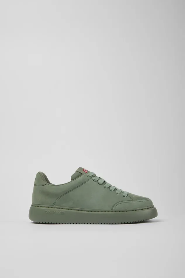 Women Runner K21 Green Nubuck Sneakers Camper Sneakers