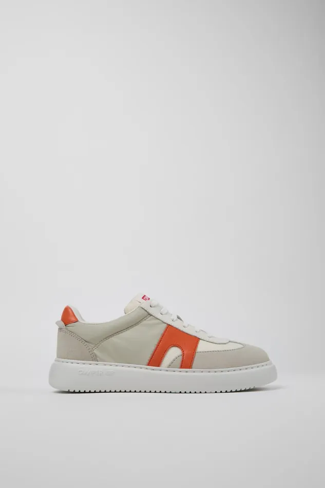 Women Runner K21 Multicolored Textile And Nubuck Sneakers Camper Sneakers