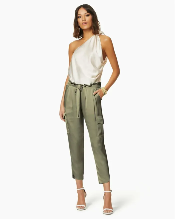 Women Satin Pocket Allyn Pant Navy Ramy Brook Pants Women Satin Pocket Allyn Pant Navy Ramy Brook Pants