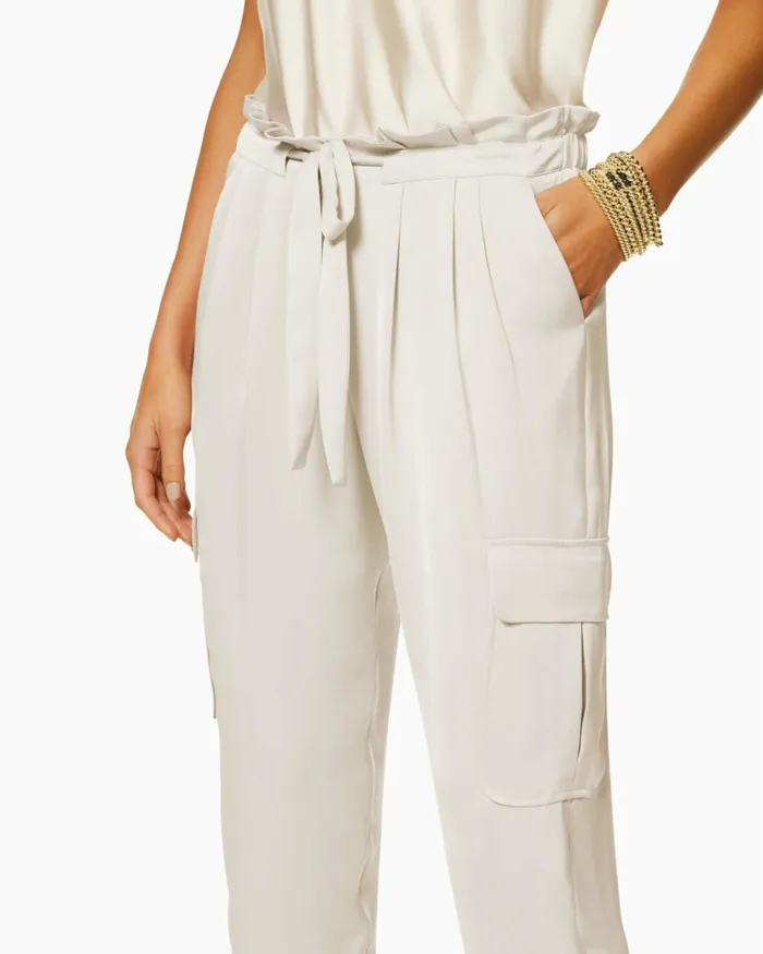 Women Satin Pocket Allyn Pant Navy Ramy Brook Pants Women Satin Pocket Allyn Pant Navy Ramy Brook Pants