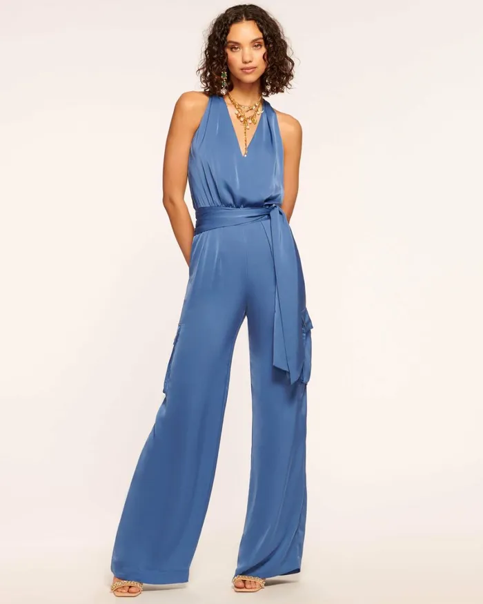 Women Savannah Cargo Jumpsuit Black Ramy Brook Dresses Women Savannah Cargo Jumpsuit Black Ramy Brook Dresses