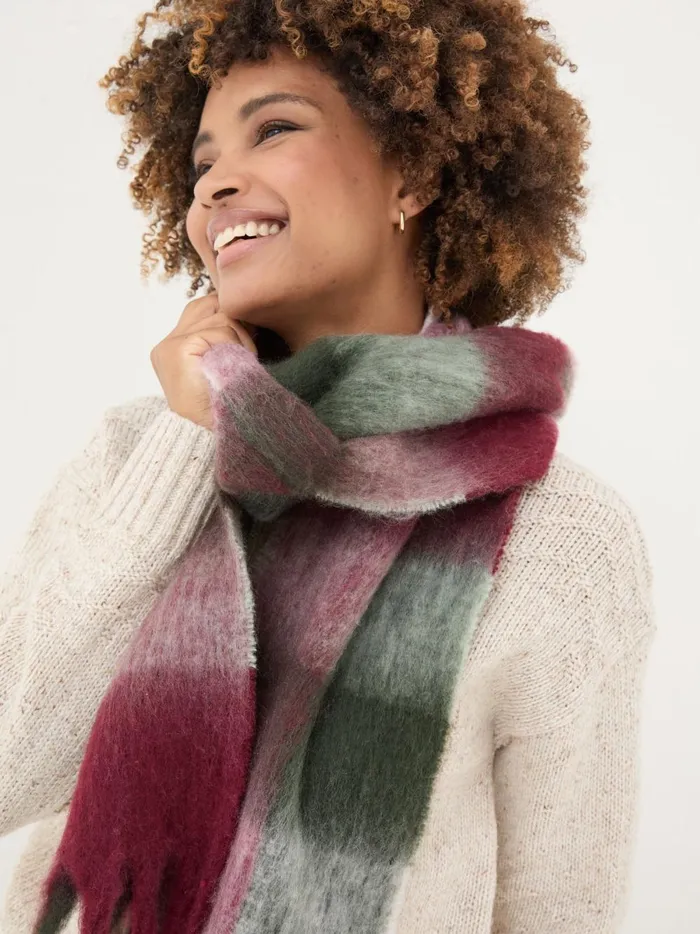 Women Scarves Fat Face Multi Tilly Scarf