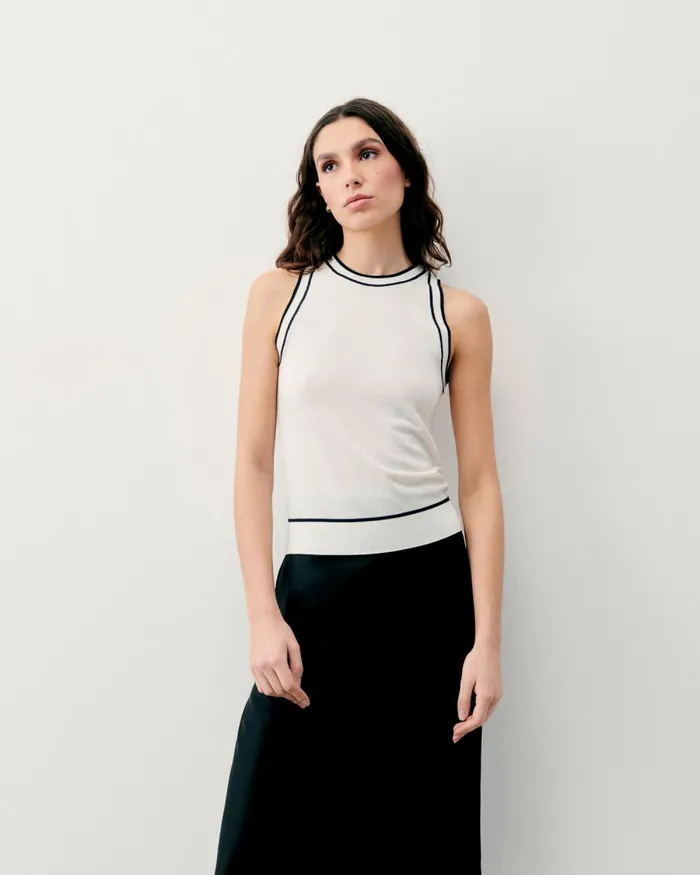 Women Shirts TShirts and Tops From Future Isa Strap Top White