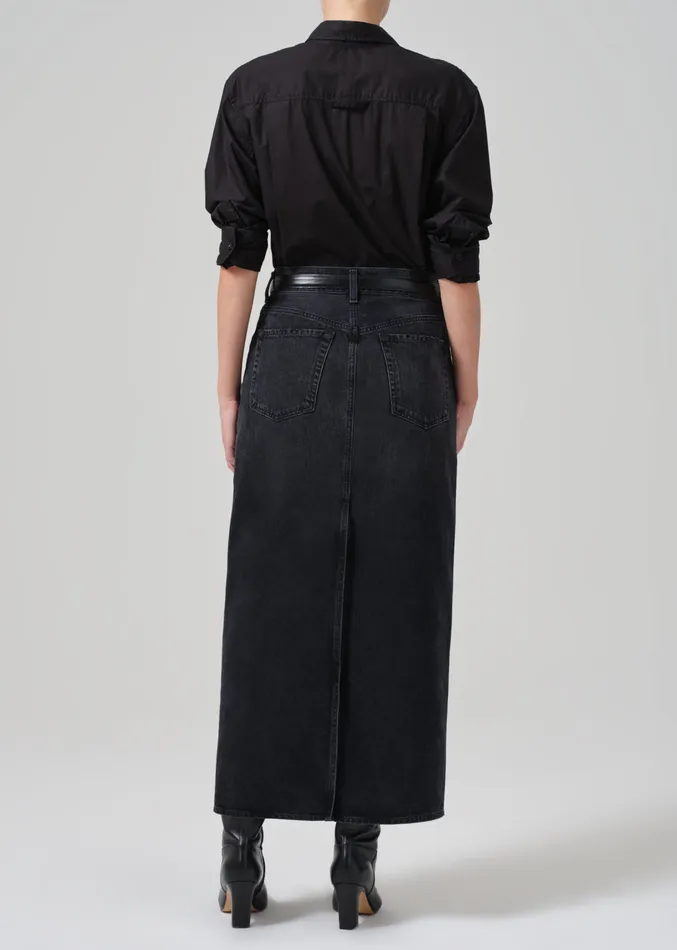 Women Shorts and Skirts Citizens Of Humanity Verona Column Skirt In Mezzanote