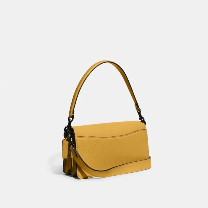 Women Shoulder Bags and Hobos Coach Tabby Shoulder Bag 26 Pewteryellow Gold
