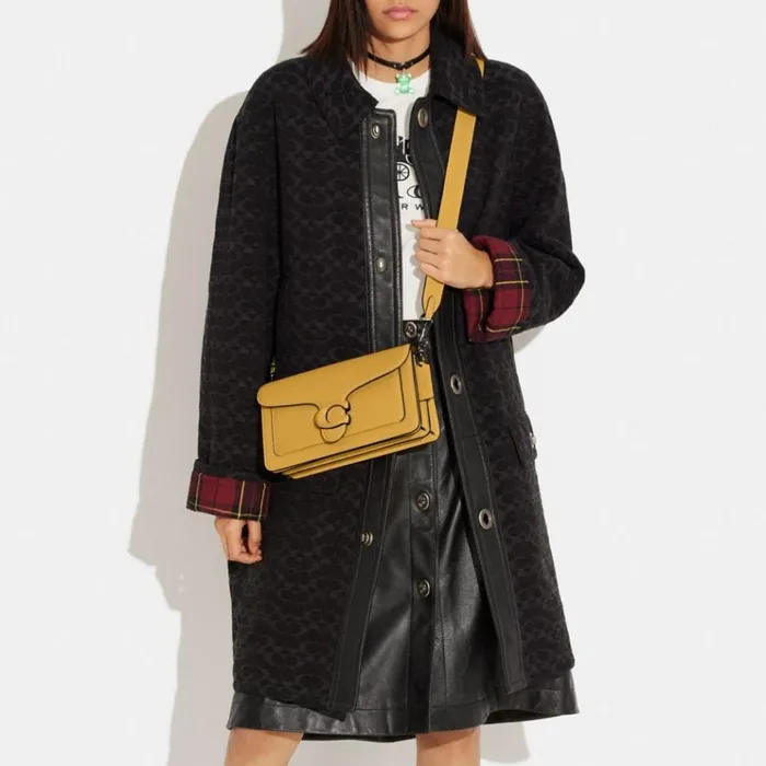 Women Shoulder Bags and Hobos Coach Tabby Shoulder Bag 26 Pewteryellow Gold