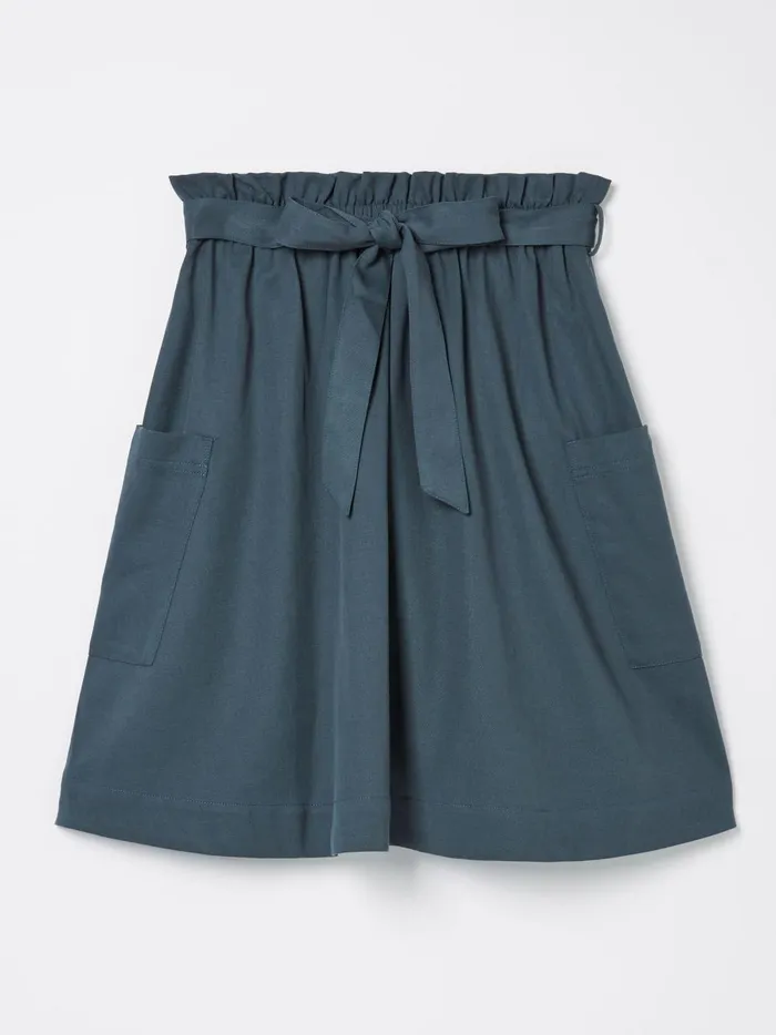 Women Skirts Fat Face Nicole Grey Utility Skirt