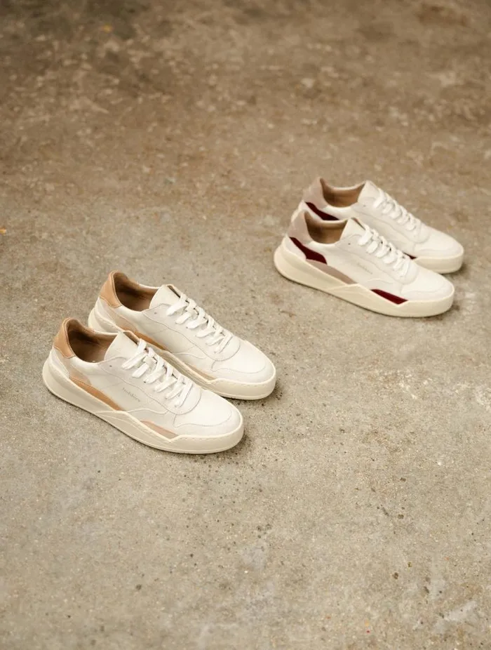 Women Sneakers Bobbies Beverly Off White 8211 Taupe 8211 Nebbiolo Women Sneakers Bobbies Beverly Off White 8211 Taupe 8211 Nebbiolo