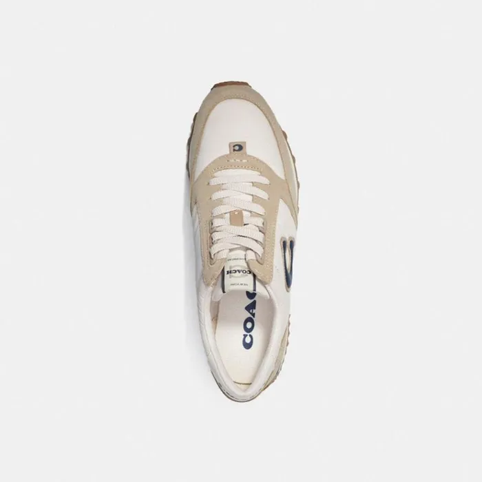 Women Sneakers Coach Runner Sneaker Chalkmidnight Navy
