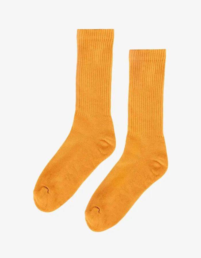 Women Socks Colorful Standard Organic Active Sock Sunny Orange